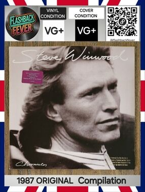 STEVE WINWOOD•Chronicles•1987 US Comp (#9 25660-1) Allied Pressing, Promo